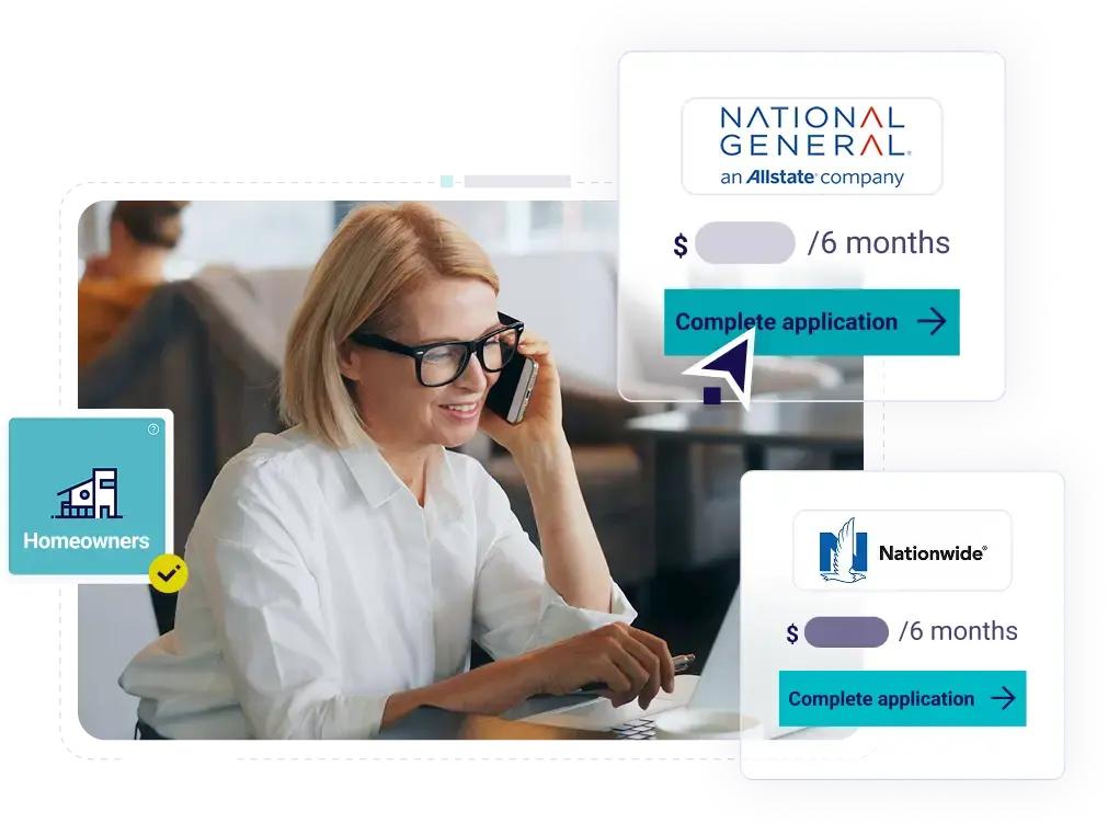 Agent–Quote Graphic